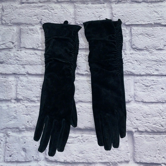 H&M Accessories - H&M Long Suede Gloves